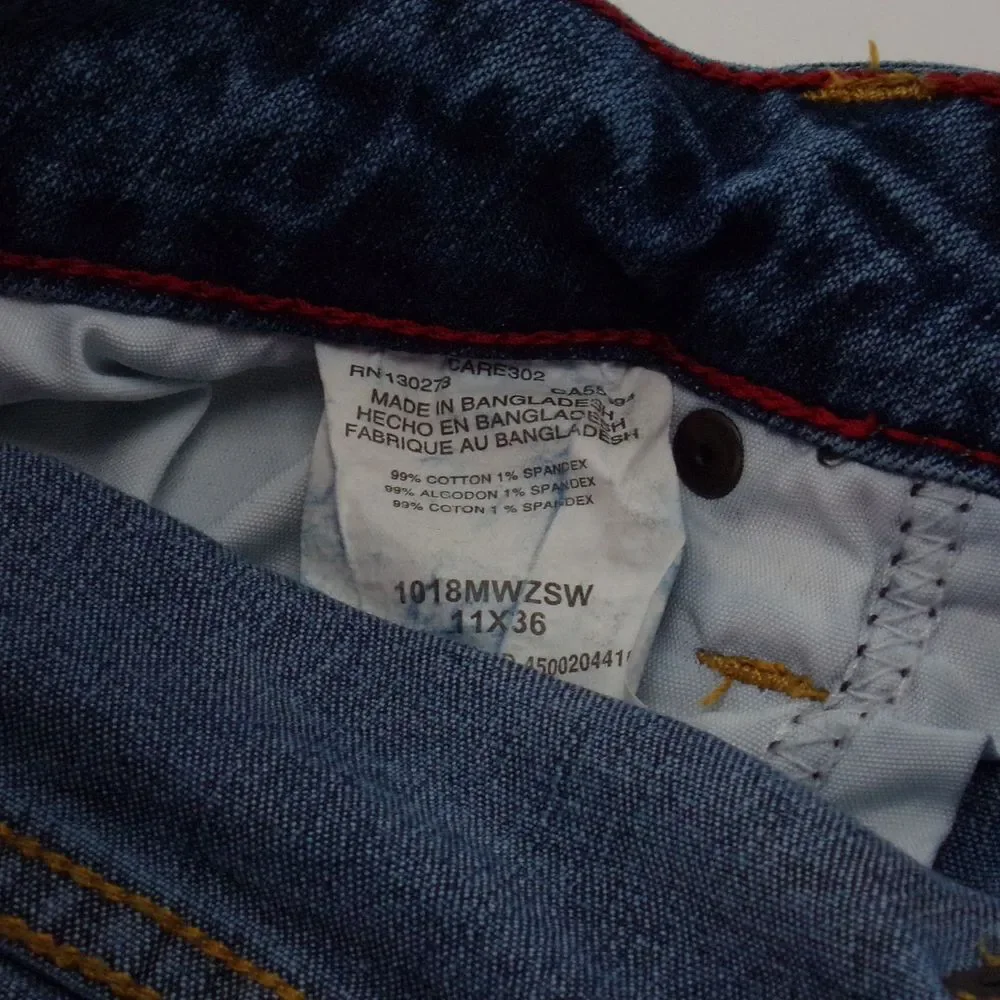 Wrangler Classic Boot Cut Denim Jeans Medium‎ Wash Cotton Stretch 11x36